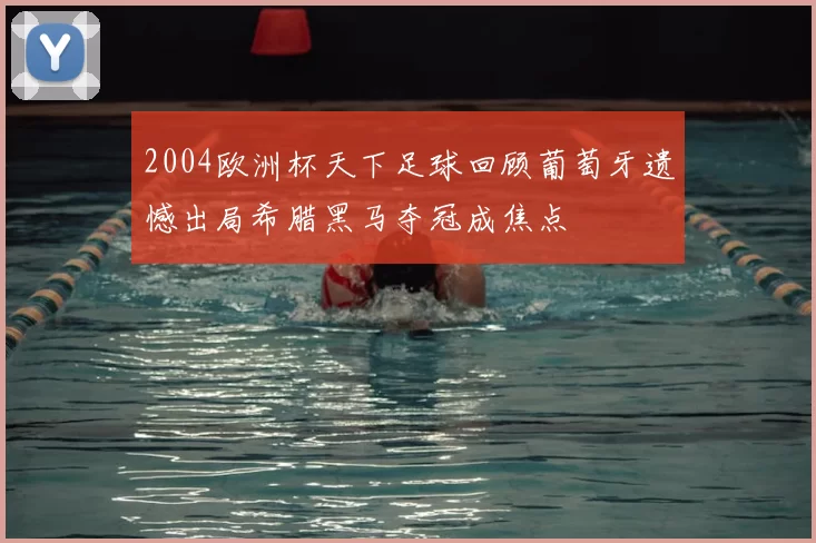 2004欧洲杯天下足球回顾葡萄牙遗憾出局希腊黑马夺冠成焦点