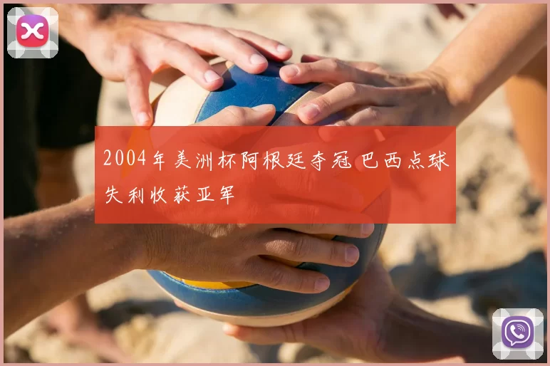 2004年美洲杯阿根廷夺冠 巴西点球失利收获亚军