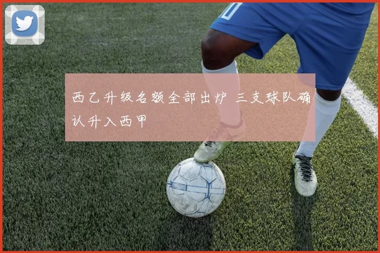 西乙升级名额全部出炉 三支球队确认升入西甲